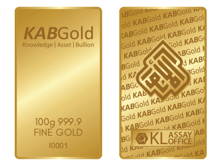gold bar 100g