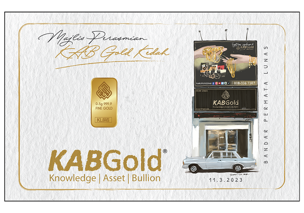 gold bar 0.5g kab gold kedah
