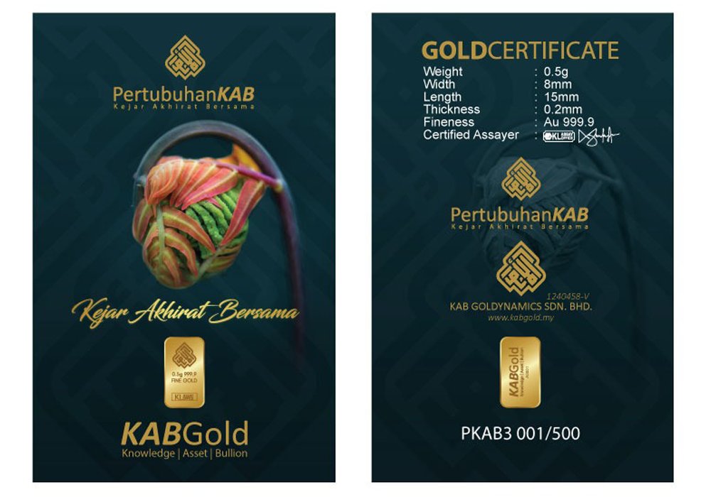 gold bar 0.5g pertubuhan kab v3