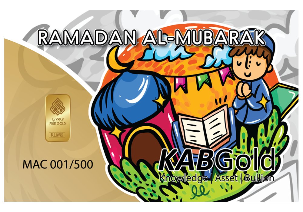 gold bar 1g mac / ramadan 2023