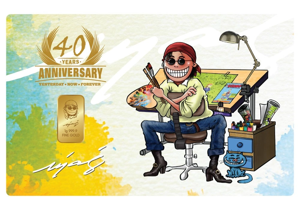 gold bar 1g edisi ulangtahun ke 40 ujang