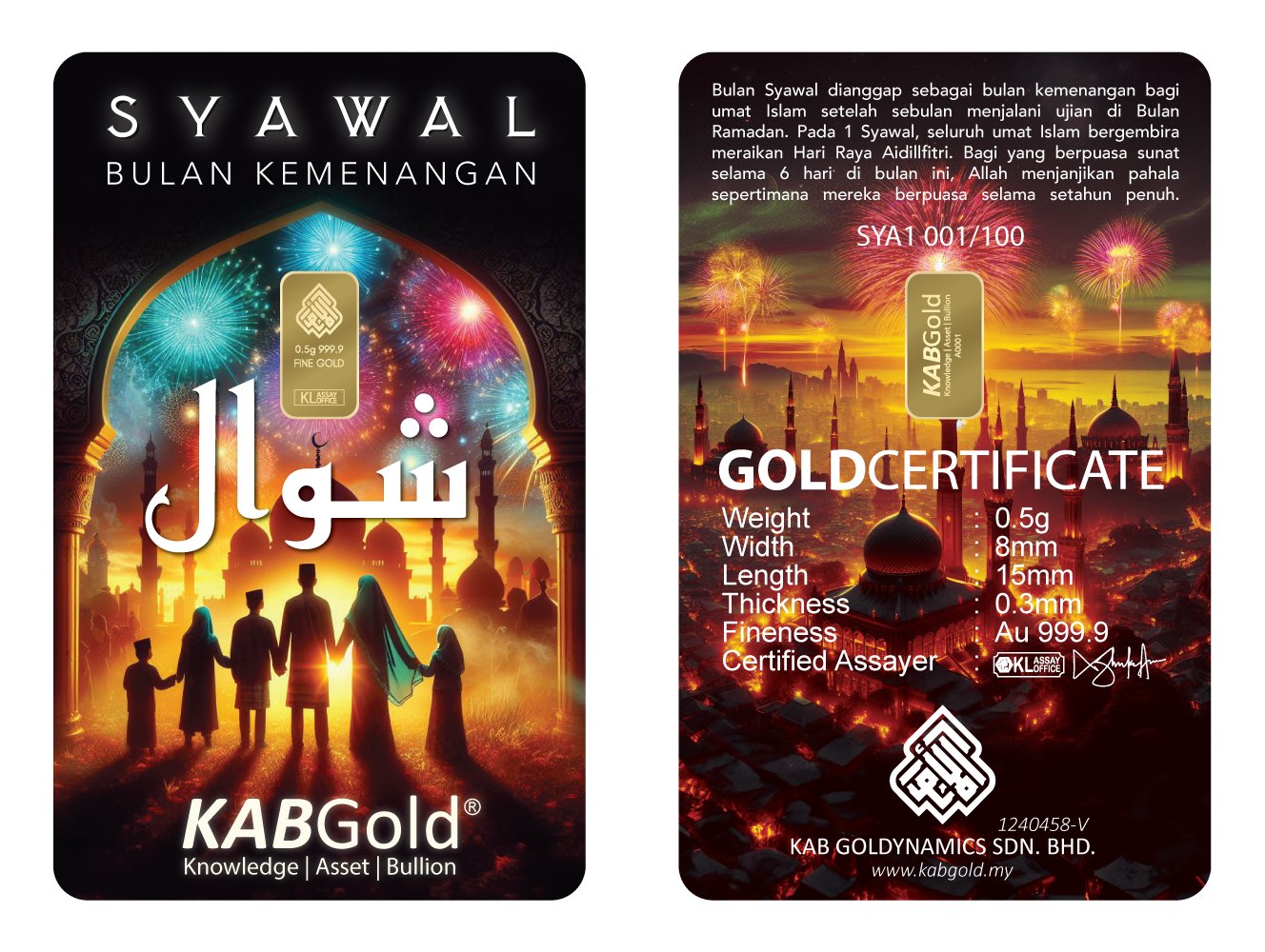 gold bar 0.5g syawal 2024